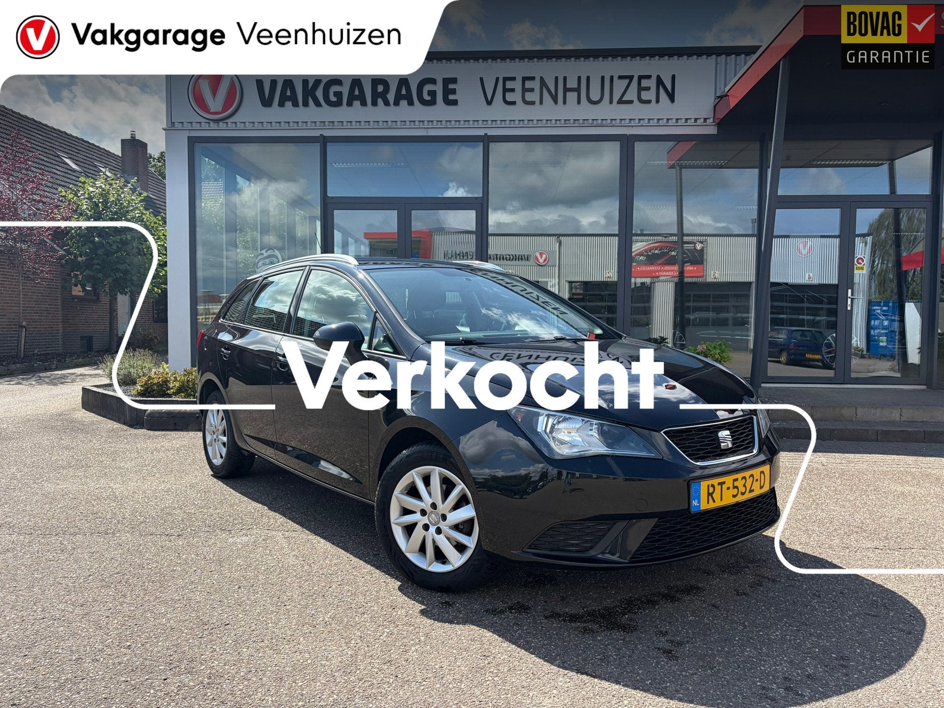 Seat Ibiza ST 1.2 TSI |Nieuwe APK|Climate|Lichtmetaal|, Voorwielaandrijving, Euro 5, Stof, Zwart
