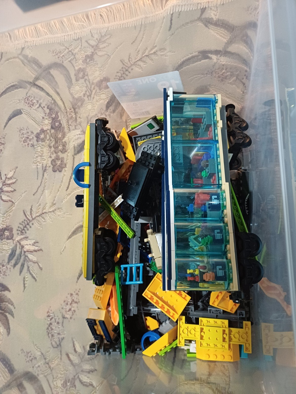 Lego trein onderdelen - diverse wagons en rails, Kinderen en Baby's, Speelgoed | Duplo en Lego, Inclusief extra onderdelen, Lego