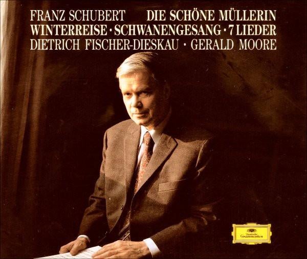 SCHUBERT Die schöne mullerin 3 - CD BOX FISCHER-DIESKAU DG, Ophalen of Verzenden, Classicisme, Gebruikt, Kamermuziek