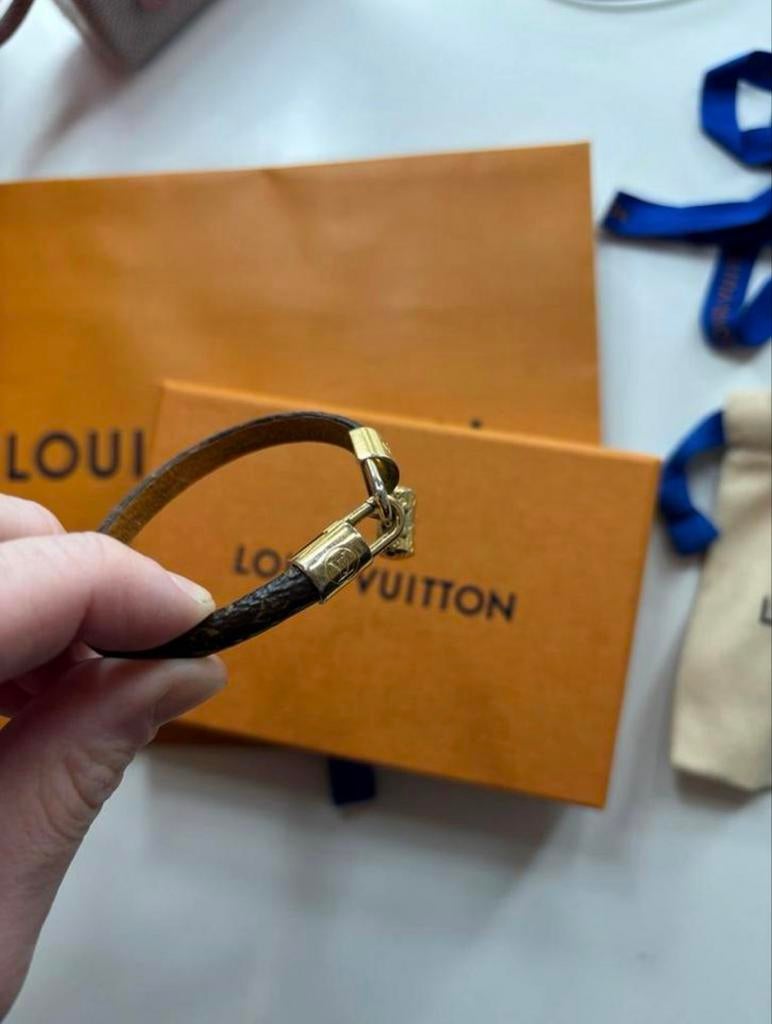 Louis Vuitton Speedy Armband, Ophalen of Verzenden, Zo goed als nieuw, Bruin, Leer