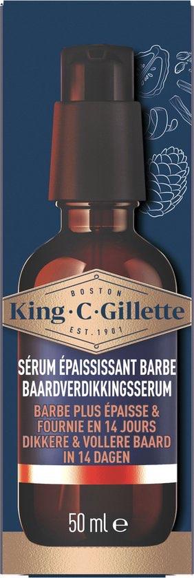 King C. Gillette Baardverdikkingsserum - 50ml, Verzenden, Nieuw, Tondeuse