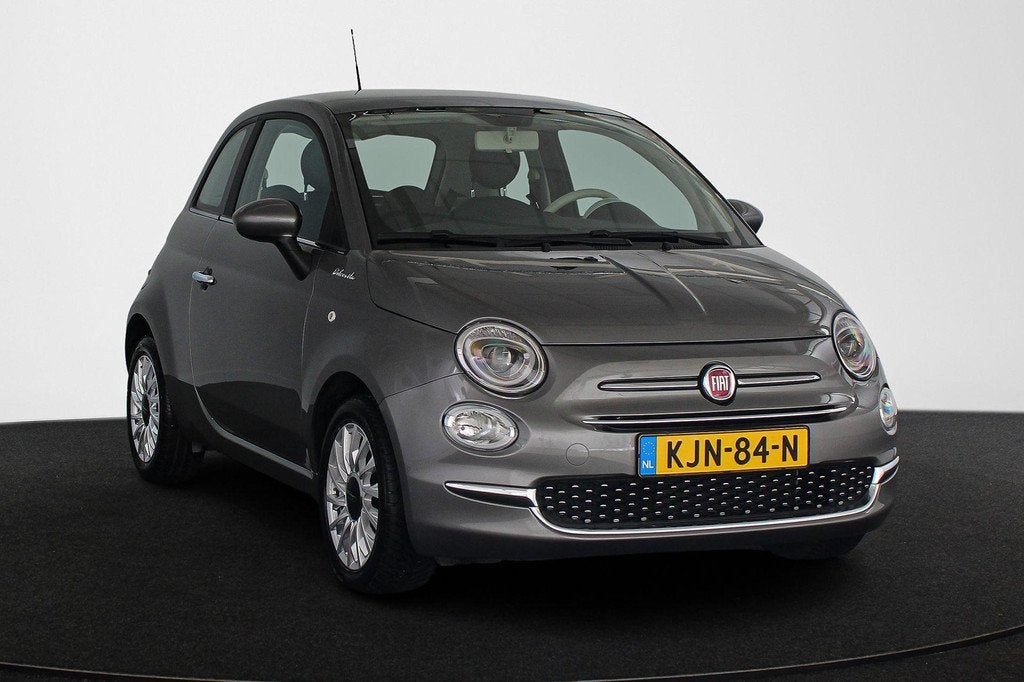 Fiat 500 1.0 Hybrid Dolcevita Panoramadak Apple Carplay Crui, Auto's, Stof, Gebruikt, Euro 6, 4 stoelen