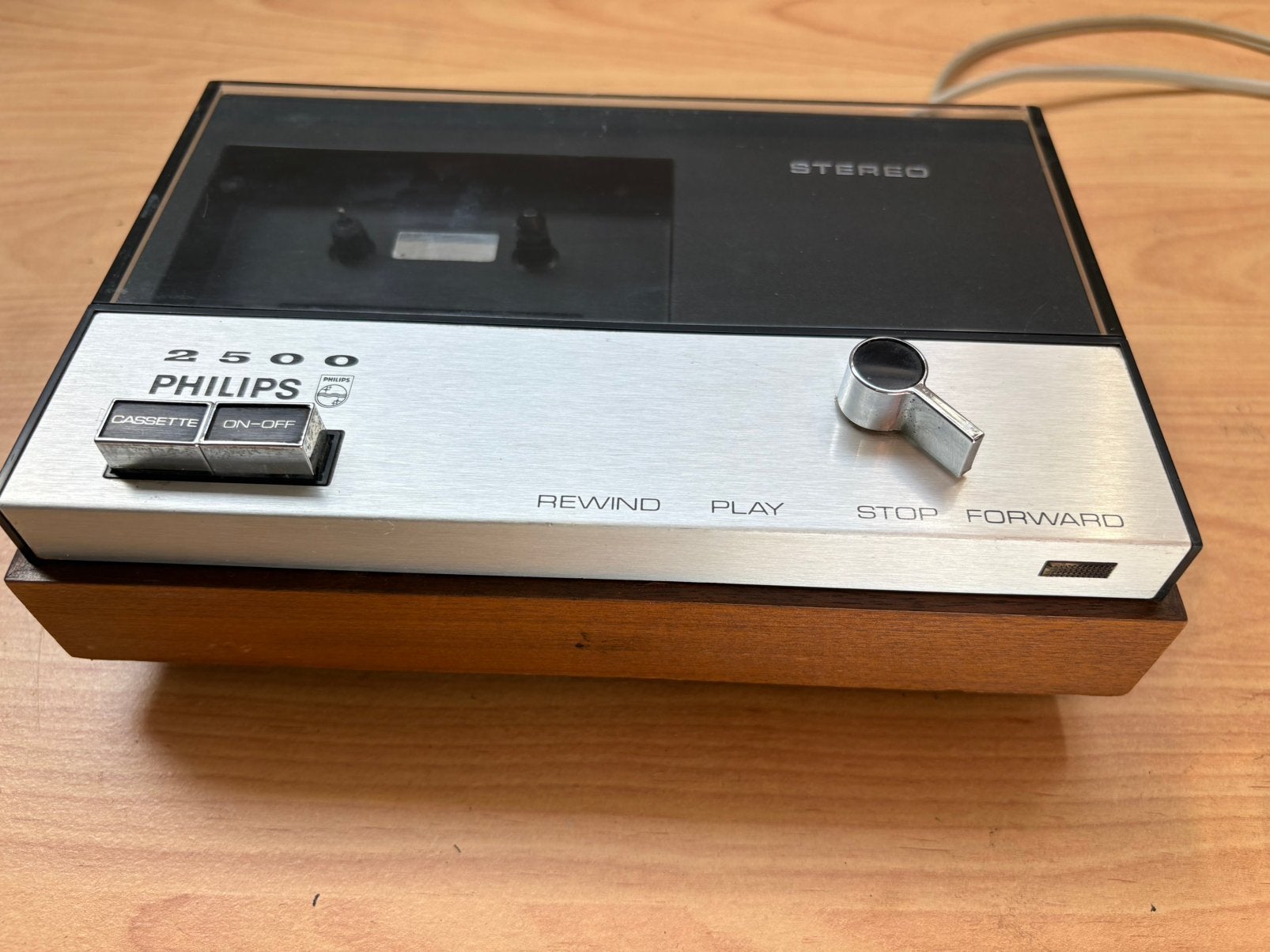 Phillips vintage cassette speler, Ophalen of Verzenden, Philips