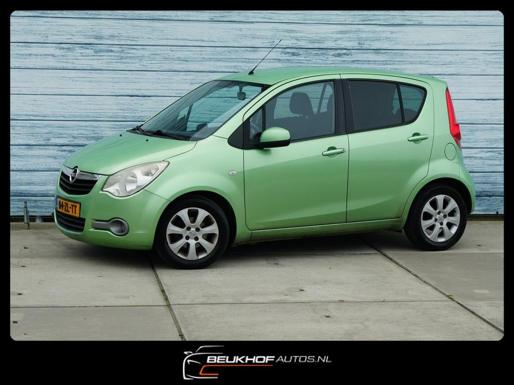 Opel Agila 1.2 Enjoy Sport 5dr Airco Elek Ramen Km N.a.p, Voorwielaandrijving, 4 cilinders, 965 kg, Origineel Nederlands