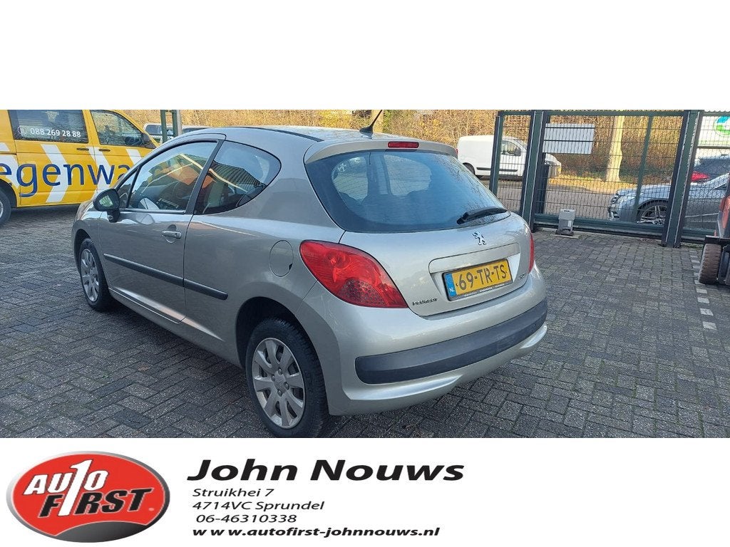 Peugeot 207 1.4-16V X-line, Auto's, Voorwielaandrijving, Zwart, 4 cilinders, Origineel Nederlands
