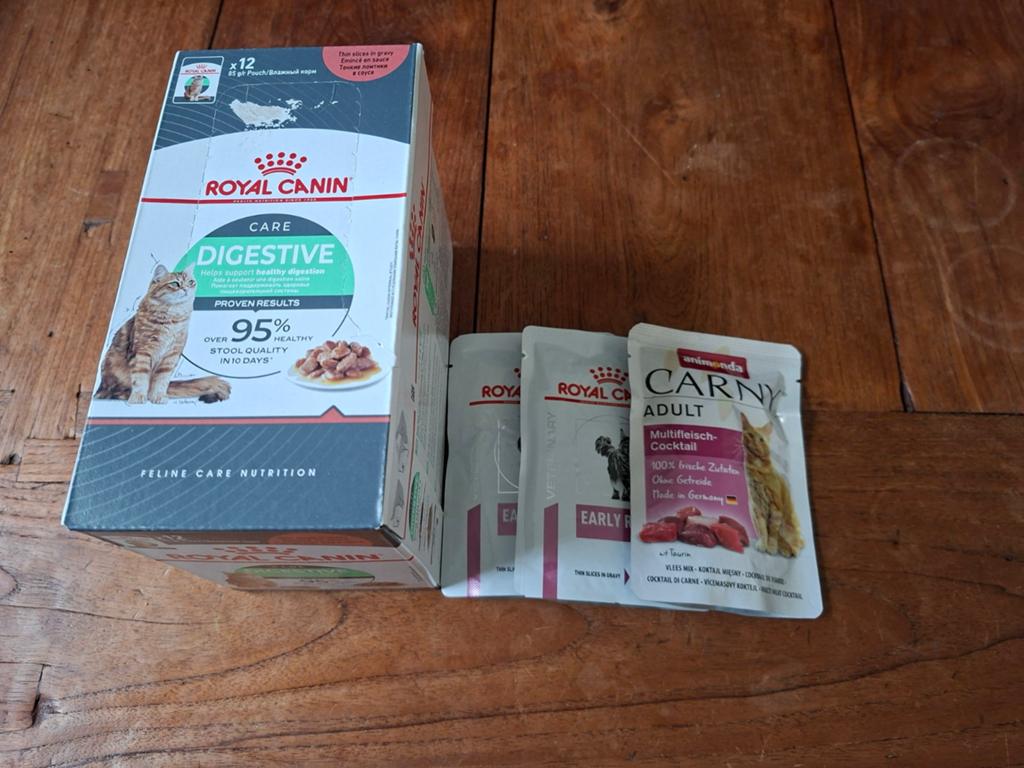 Zacht voer katten Royal Canin 12 Digestive, 2 early renal, Ophalen of Verzenden, Kat