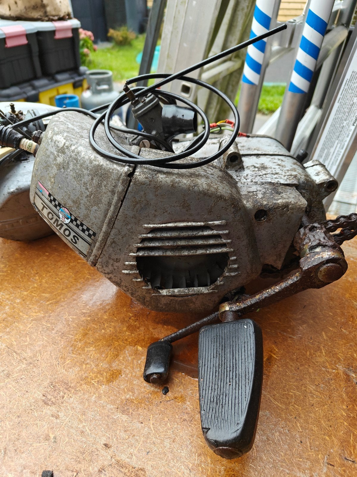 2 stuks Tomos motorblok, Gebruikt, Overige modellen, M, Ophalen of Verzenden