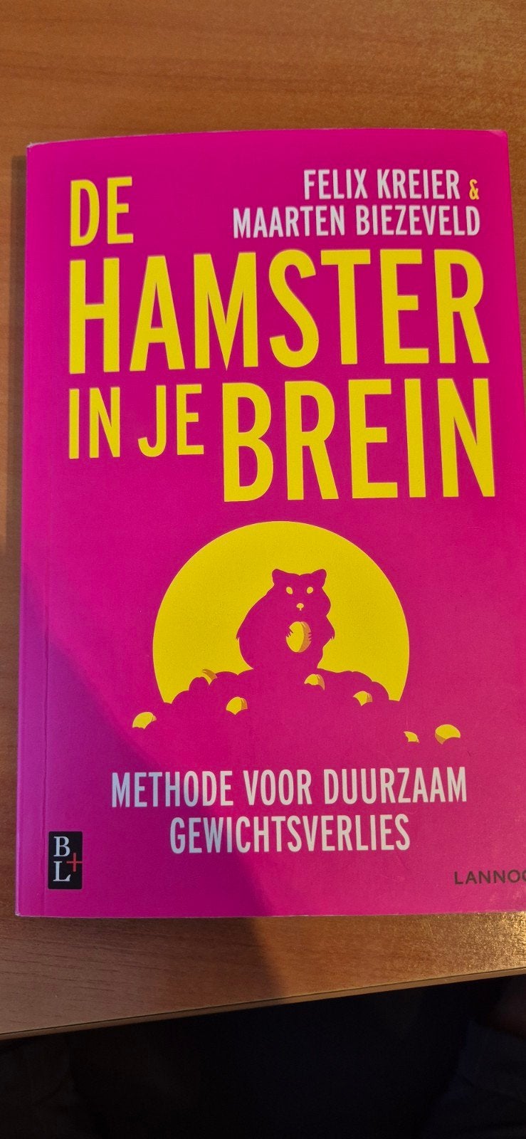 De Hamster in je brein., Boeken, Ophalen of Verzenden, Zo goed als nieuw, Dieet en Voeding, Felix Kreier & Maarten Biezeveld