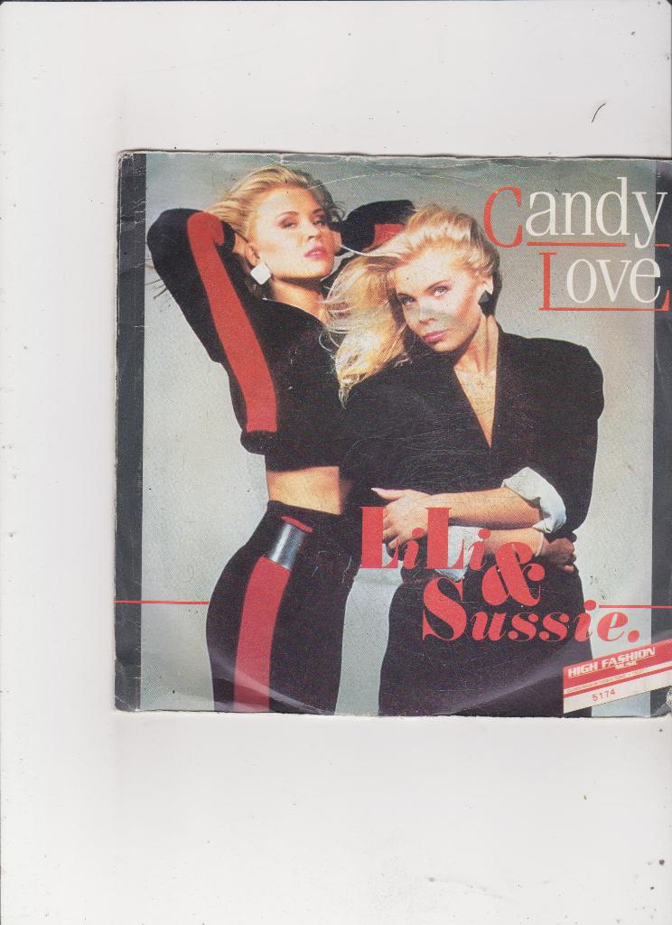 Single Lili & Sussie - Candy love, Gebruikt, 7 inch, Single, Dance