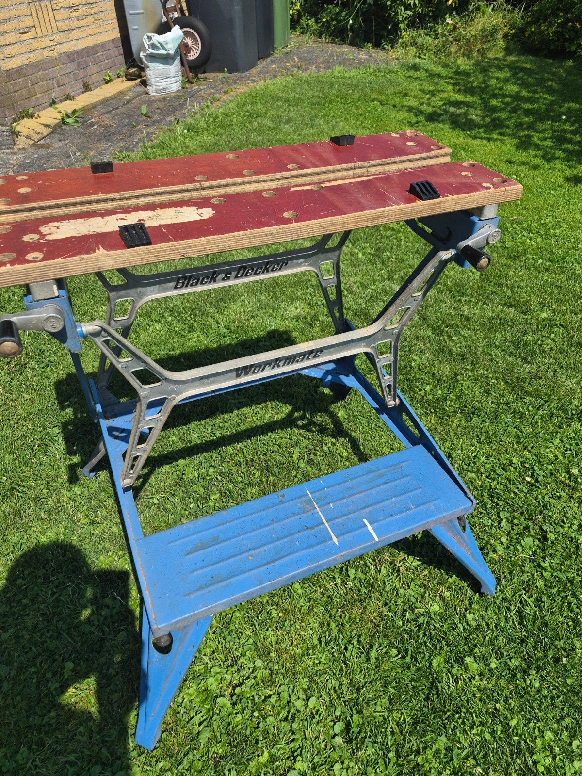 Black and Decker workmate, Doe-het-zelf en Verbouw, Ophalen, Gebruikt, Minder dan 70 cm, Inklapbaar