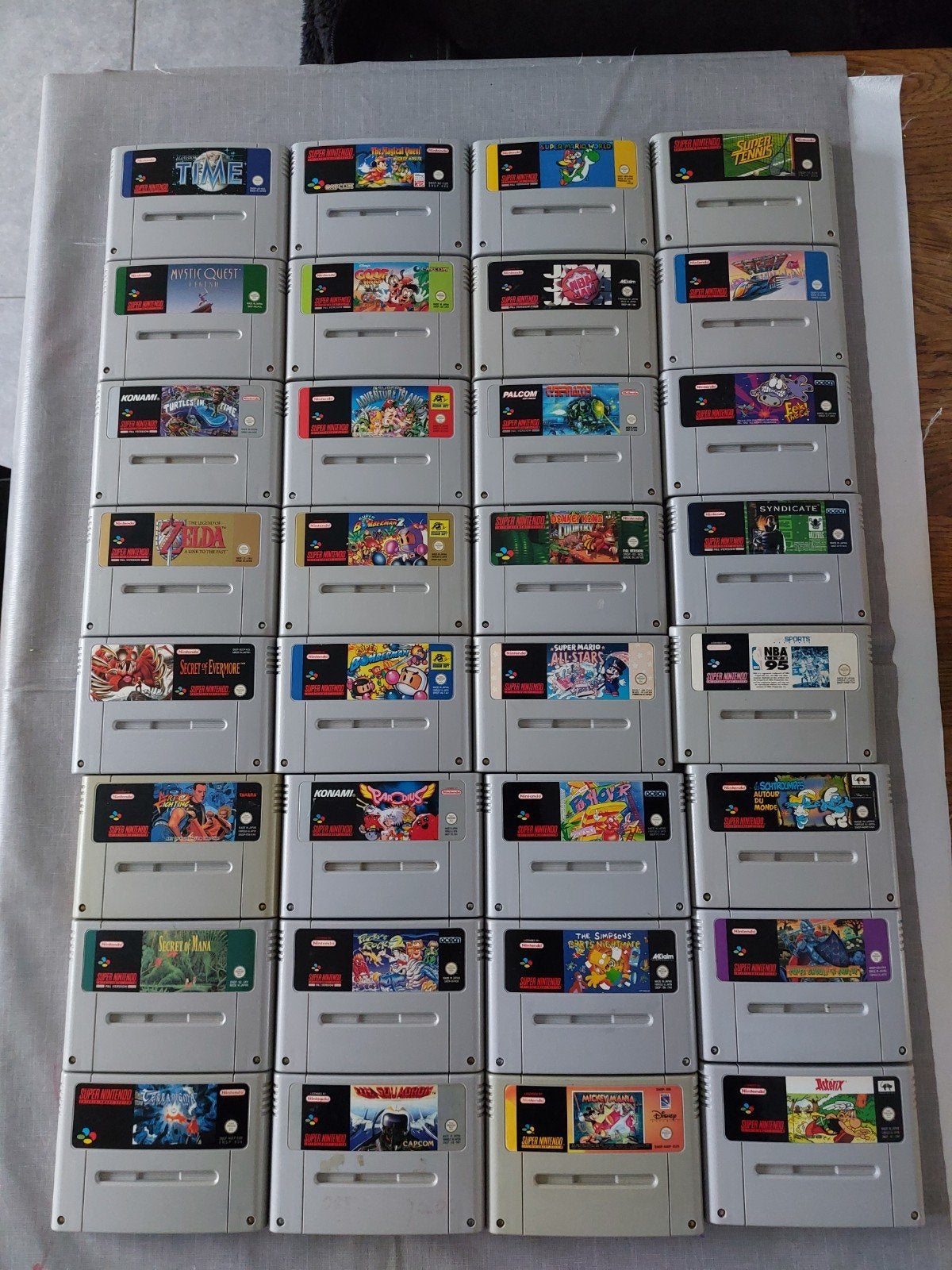 Super Nintendo Games, Ophalen