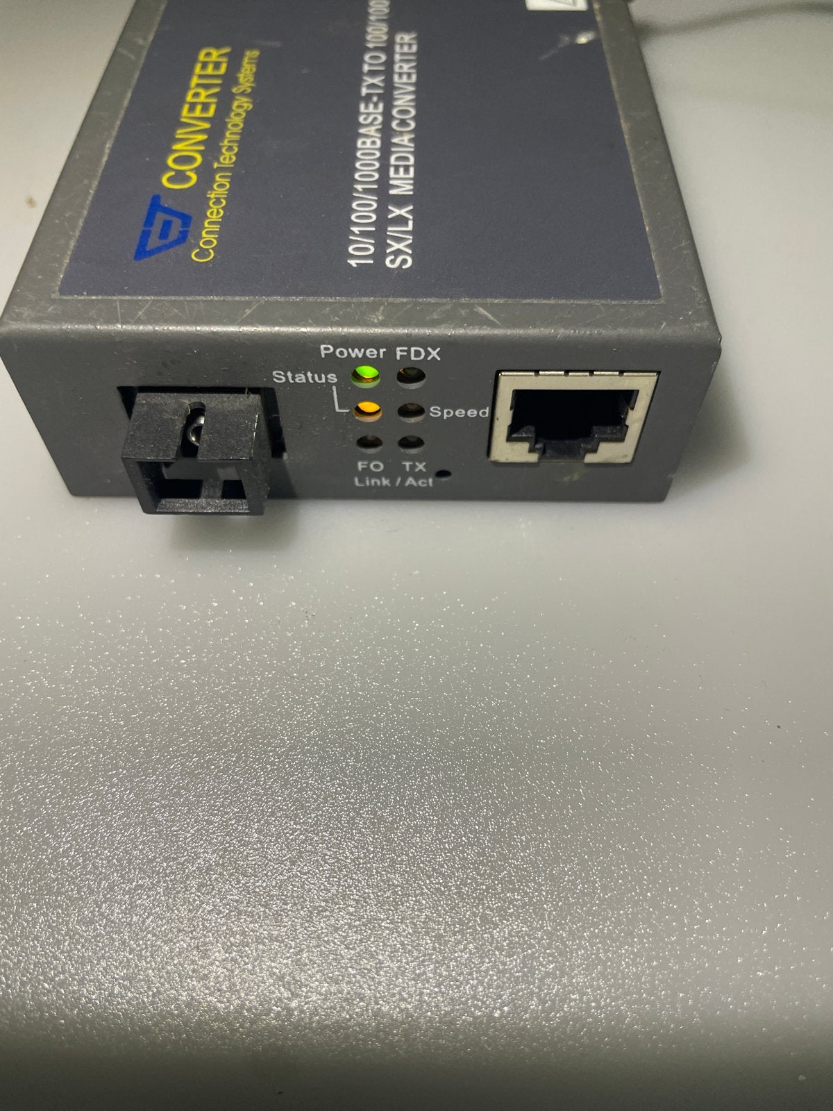 Media Converter 10/100/1000BASE-TX naar SX/LX, Ophalen of Verzenden, Gebruikt