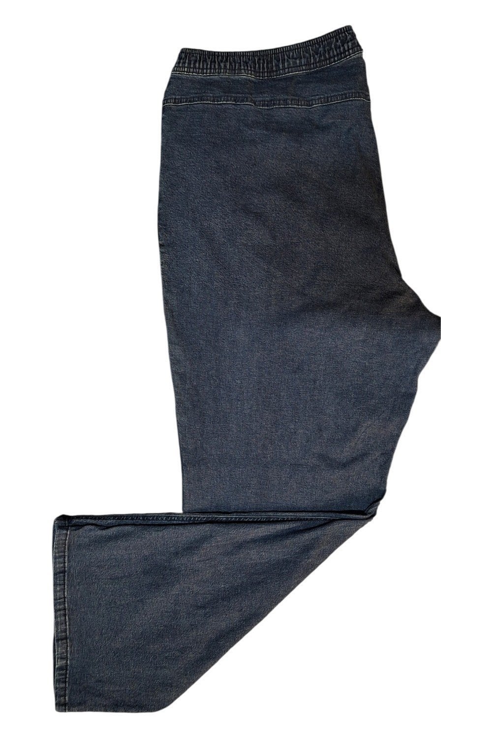 Ulla Popken blauwe spijkerbroek, mt 52, Blauw, Ulla Popken, Ophalen of Verzenden, Zo goed als nieuw
