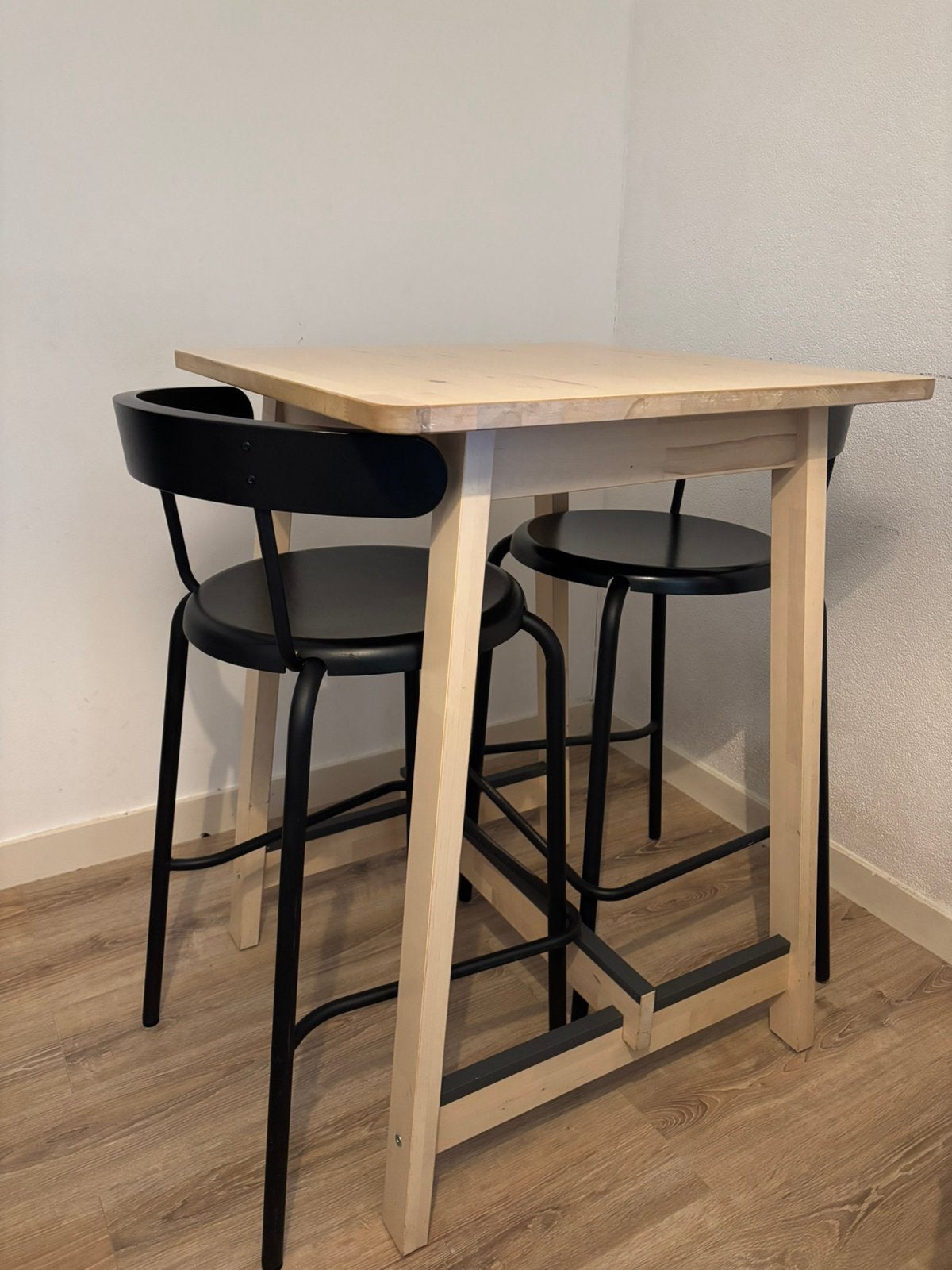 Bartafel Set, Ophalen, Gebruikt, Met voetsteun, 90 cm of meer
