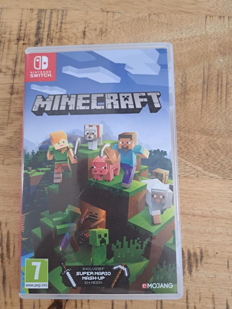 Minecraft Nintendo Switch, Spelcomputers en Games, Ophalen of Verzenden, Zo goed als nieuw, Eén computer, 3 spelers of meer