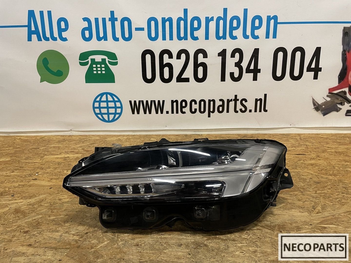 VOLVO V90 S90 FULL LED KOPLAMP LINKS ORIGINEEL 32228682, Gebruikt, -, -, Ophalen of Verzenden