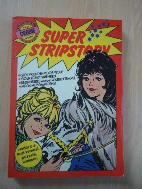 Debbie super stripstory 3, Eén stripboek, Ophalen of Verzenden, Gelezen