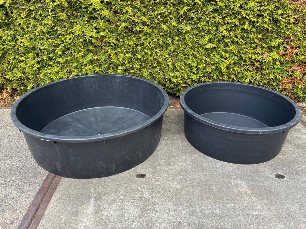 Vijver waterbak bak ton kuip emmer tuin vijverbakken zwembad, Ophalen, Nieuw