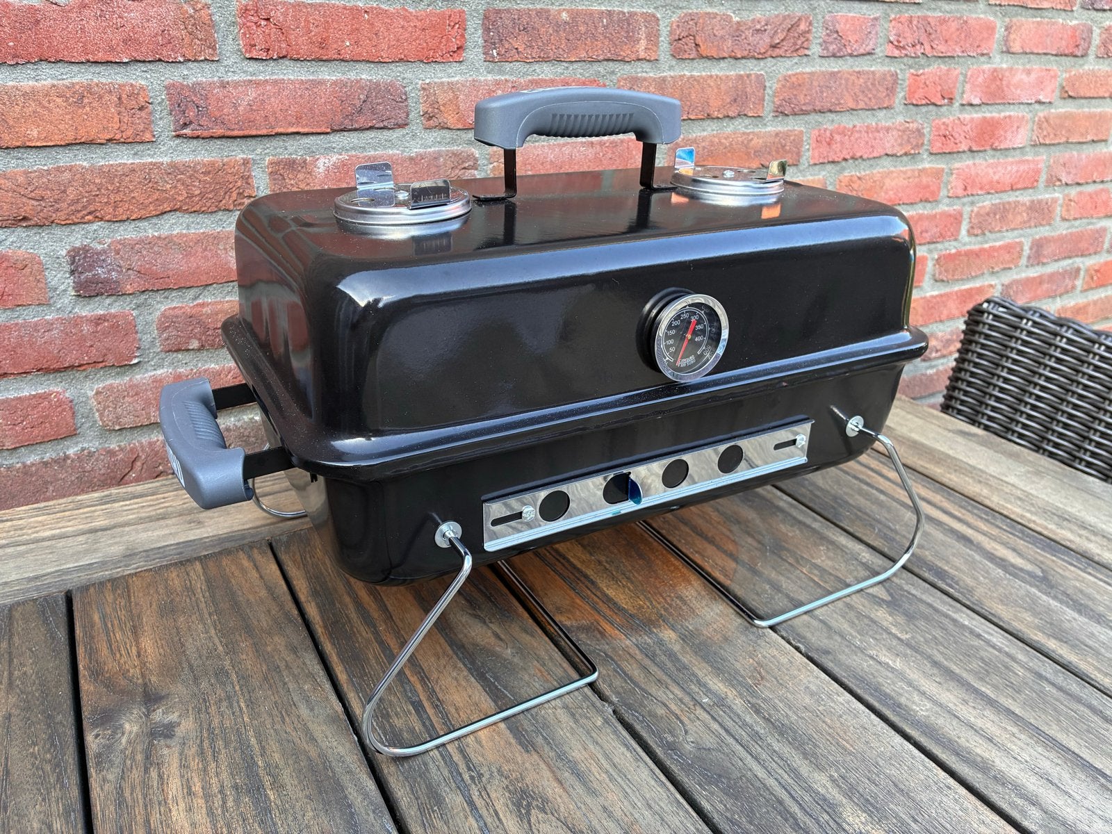 Grill Guru | Picnic to go - Zo goed als nieuw, Tuin en Terras, Barbecue-accessoires, Ophalen of Verzenden, Zo goed als nieuw