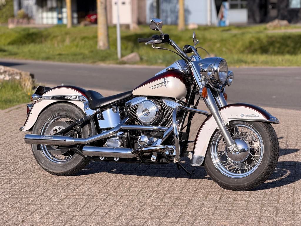 Harley-Davidson Heritage Softail Classic, 2 cilinders, 1340 cc, Gebruikt, Particulier