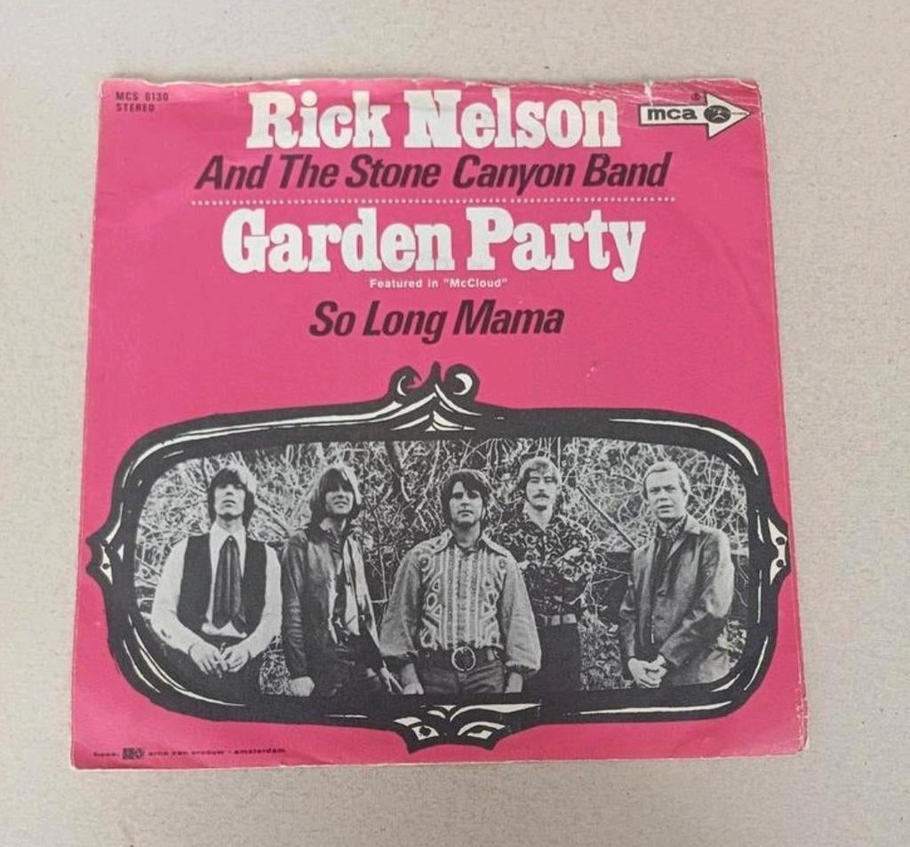 Rick Nelson And The Stone Canyon Band - Garden Party, Gebruikt, 7 inch, Single, Ophalen of Verzenden