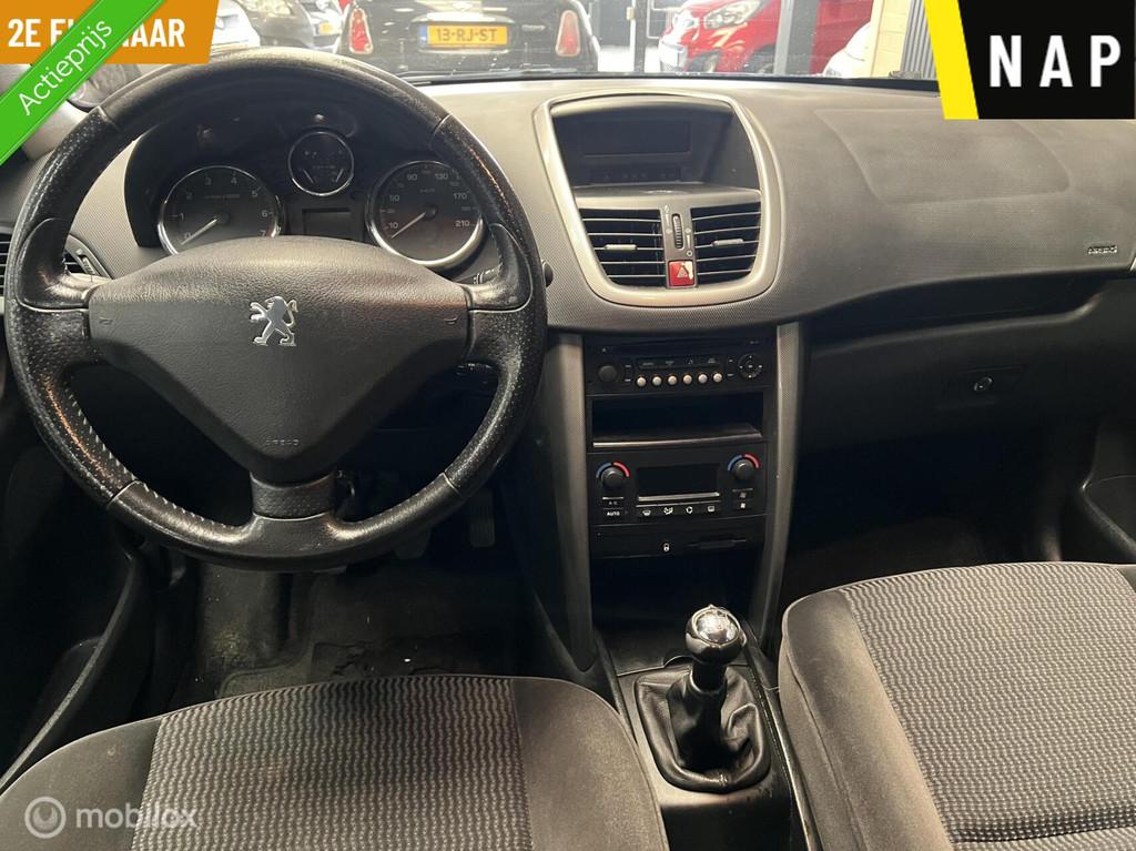 Peugeot 207 1.6-16V XS 2e Eigenaar - Distr verv - NAP- Airco, Voorwielaandrijving, Stof, Gebruikt, Blauw