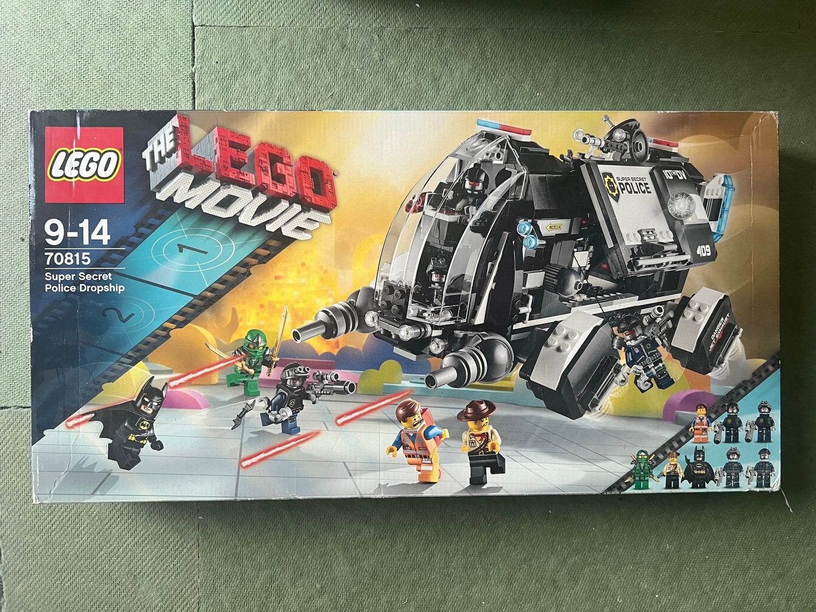 Lego The Lego Movie 70815 Super Secret Police Dropship, Overige thema's, Lego, Nieuw, Ophalen of Verzenden