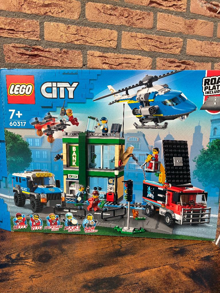 Lego city Politie achtervolging 60317, City, Compleet, Lego, Ophalen of Verzenden