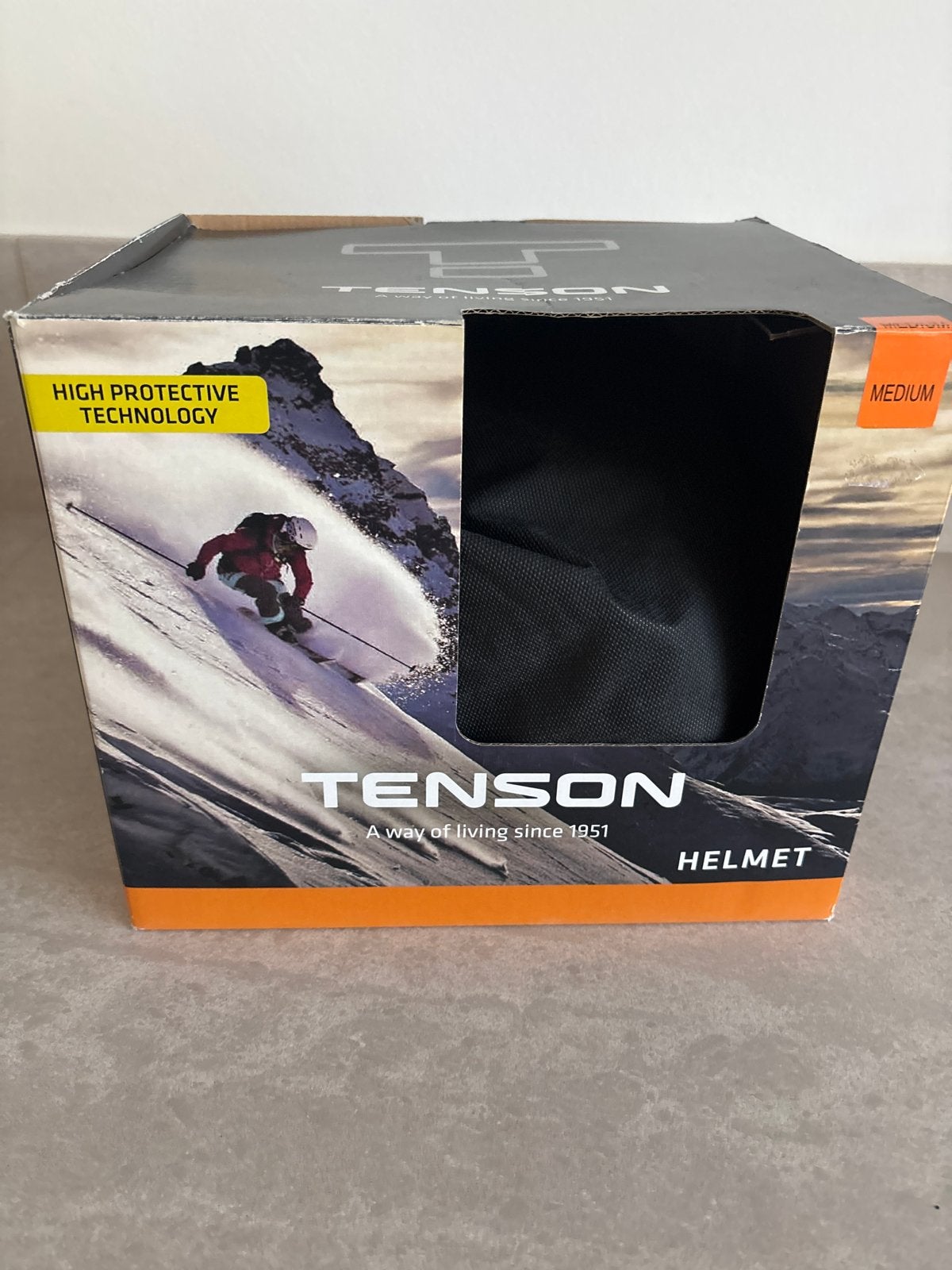 Tenson Skihelm met Vizier - Maat M, Overige merken, Overige typen, Nieuw, Ophalen of Verzenden