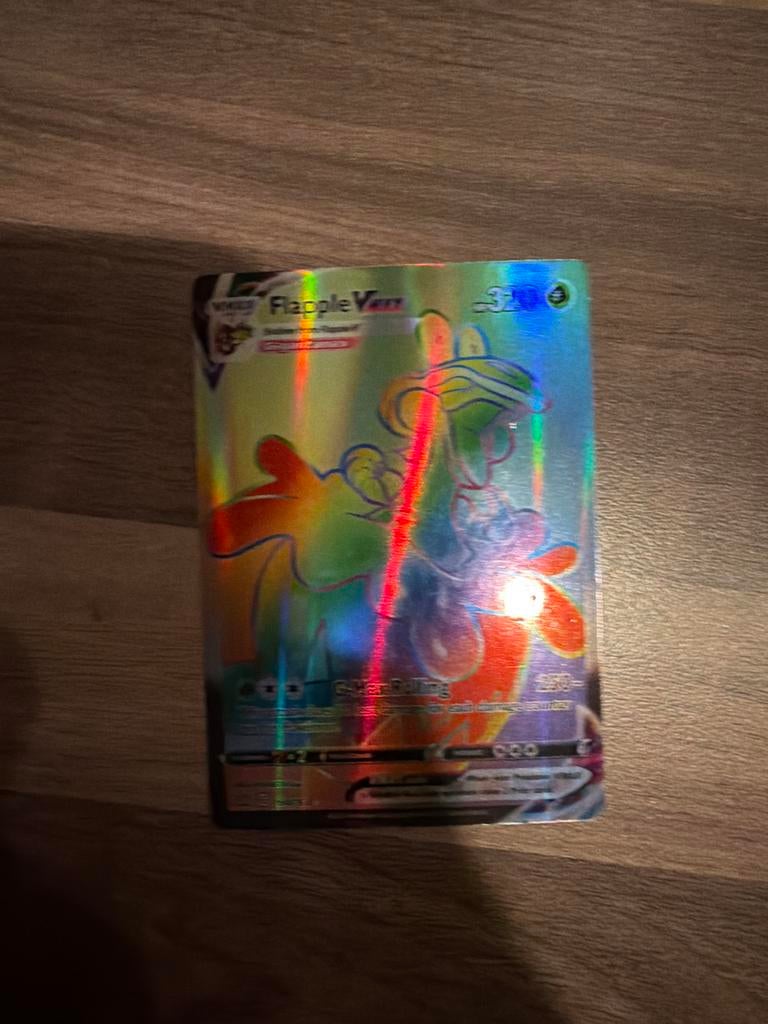 Pokémon Flapple VMAX Rainbow Rare kaart, Verzamelen, Telefoonkaarten, Ophalen of Verzenden