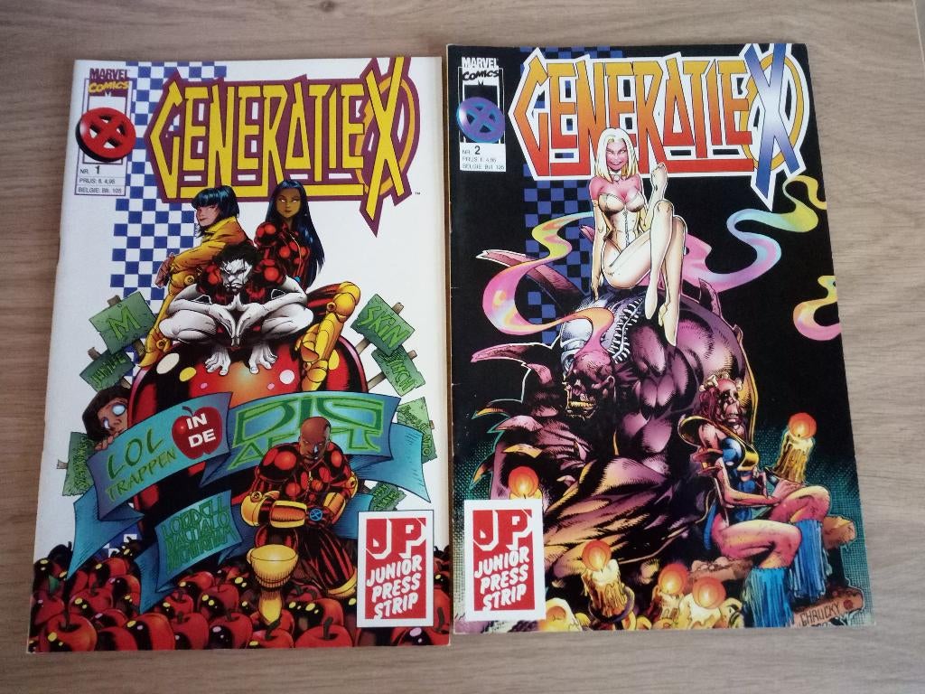 Junior Press : Generatie X NL (Nijmegen oost), Amerika, Ophalen of Verzenden, Zo goed als nieuw, Meerdere comics