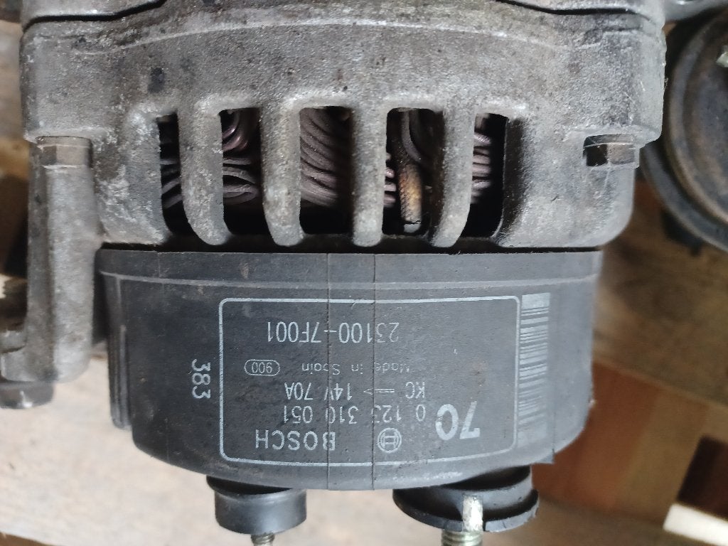 dynamo nissan terrano ,bosch 123 310 051, Ophalen of Verzenden, Gebruikt, Nissan
