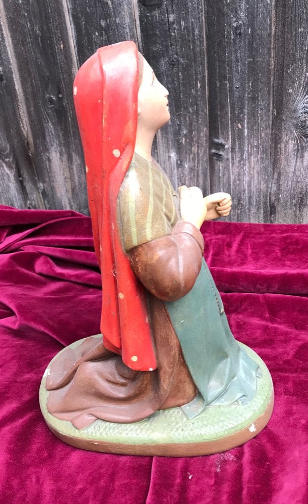 mooi beeld van de heilige Bernadette Soubirous., Antiek en Kunst, Ophalen