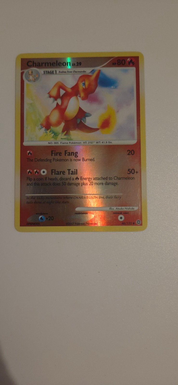 Charmeleon 46/152, Hobby en Vrije tijd, Verzamelkaartspellen | Pokémon, Ophalen of Verzenden, Zo goed als nieuw