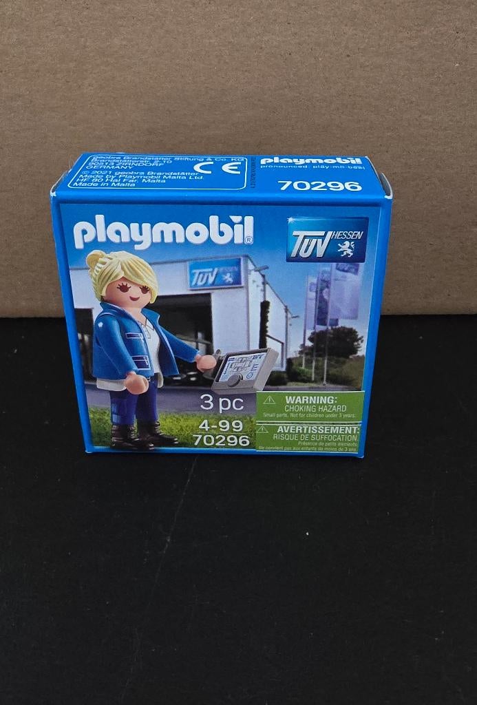 Playmobil 70296 TUV Sud schade controleur nieuw in doos, Ophalen of Verzenden, Nieuw, Complete set
