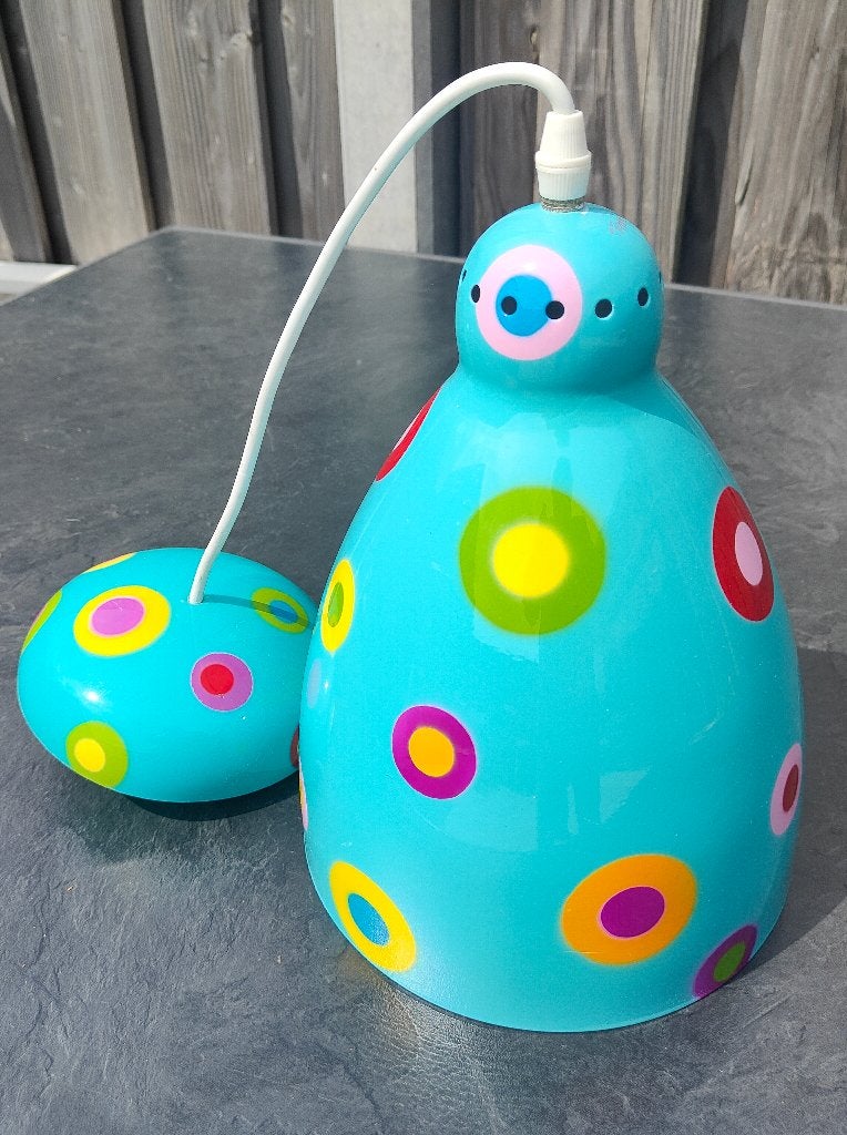 Lamp kinderkamer merk Pylones hanglamp, Ophalen, E27 (groot), Zo goed als nieuw, Metaal