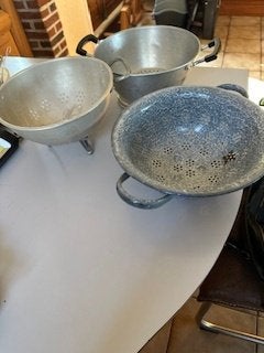 3 x vergiet vintage, Ophalen of Verzenden