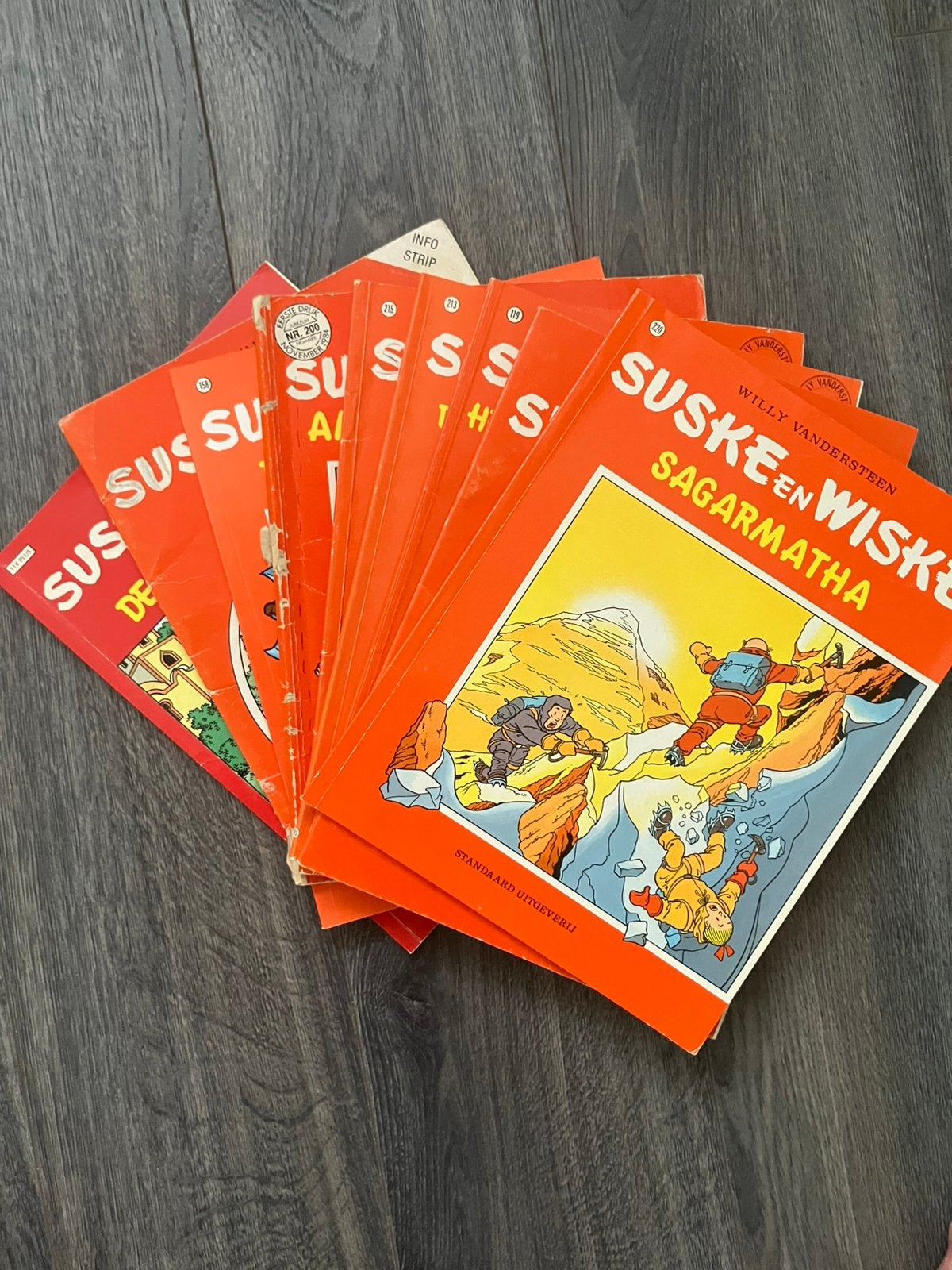 Suske en Wiske, Meerdere stripboeken, Ophalen, Gelezen