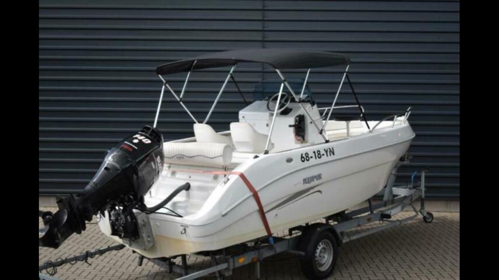 Console boot aquamar 6,15m 140pk incl. Trailer, Watersport en Boten, Ophalen of Verzenden