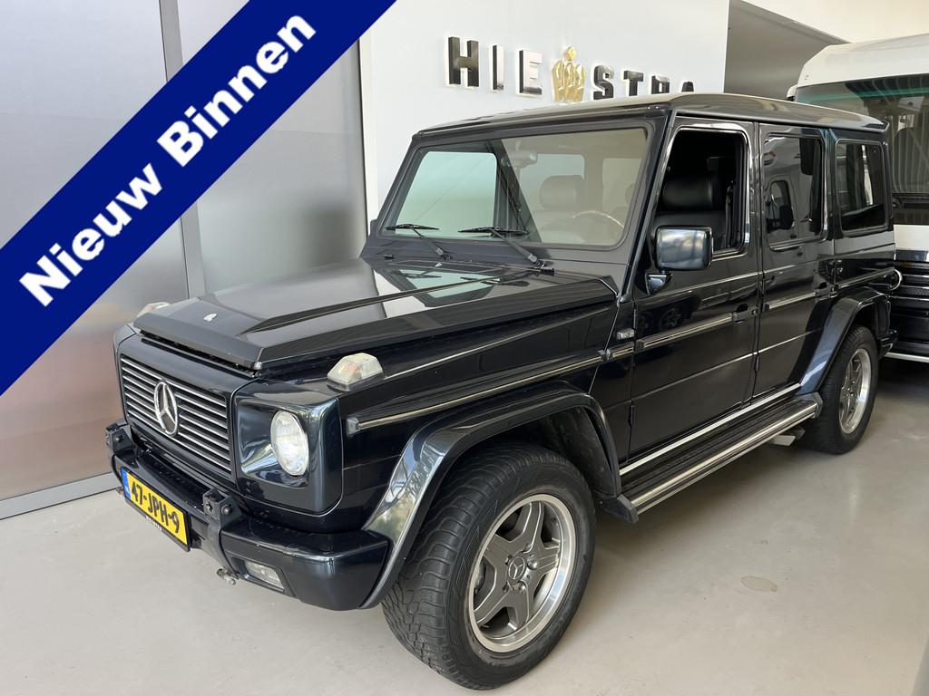 Mercedes-Benz G-Klasse G 280 GE Automaat St.Wagon 1984, 41 j, Auto's, Oldtimers, Automaat, 3195 cc, Zwart, Blauw