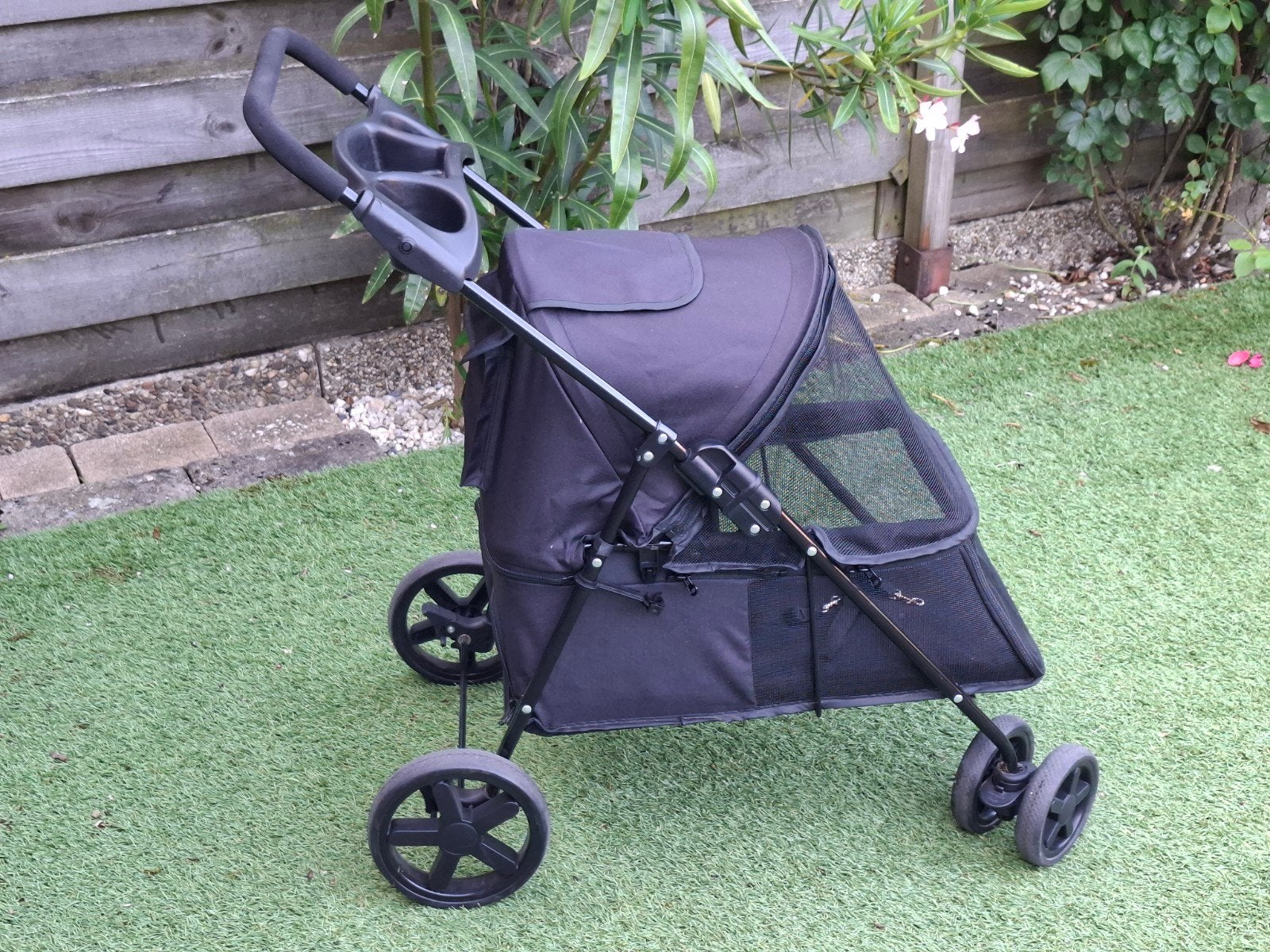 Zgan hondenbuggy voor kleine en middelgrote hond, Dieren en Toebehoren, Honden-accessoires, Zo goed als nieuw, Ophalen