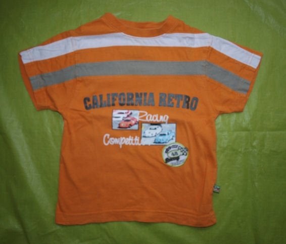 Oranje T-Shirt met Autoprint Palomino (98), Ophalen of Verzenden, Shirt of Longsleeve, Jongen, Palomino