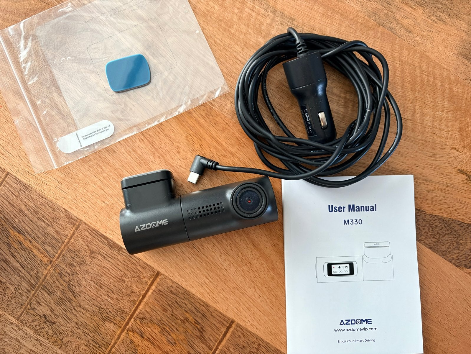 Azdome Dashcam M330 - Zo goed als nieuw, Ophalen of Verzenden, Zo goed als nieuw