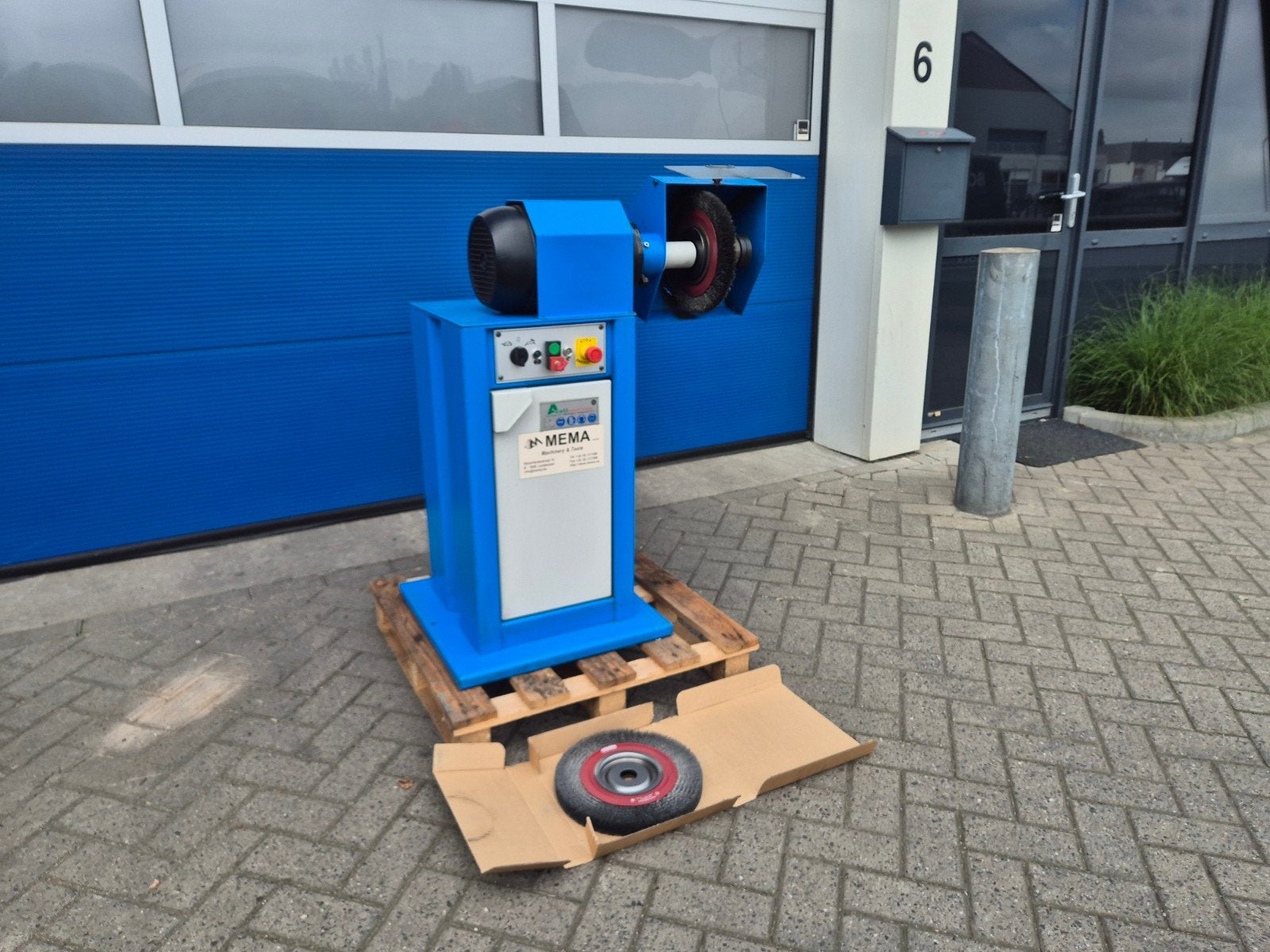 Aceti Machine Borstelmachine, Polijstmachine Nieuwstaat!, Gebruikt, 1000 watt of meer, Italië, Info@bolkmachinehandel.nl