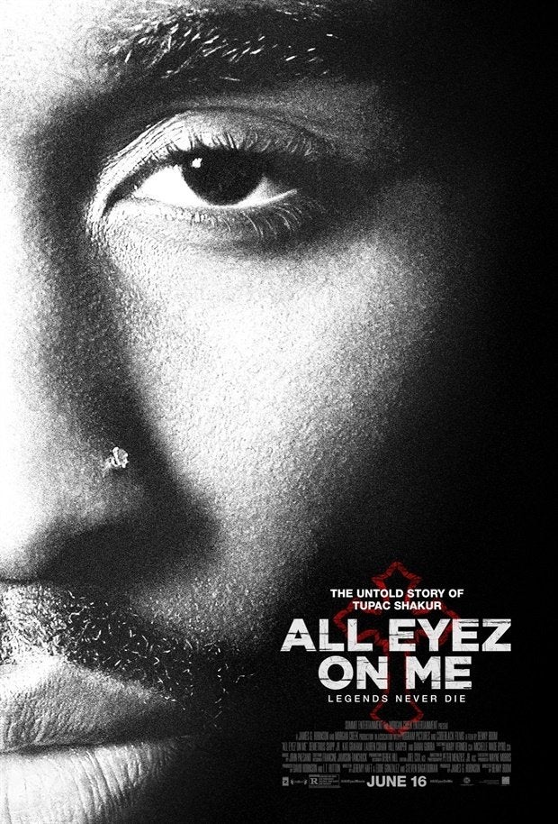 ALL   EYEZ   ON   ME      filmposter., Verzamelen, Rechthoekig Staand, Verzenden, Nieuw, A1 t/m A3