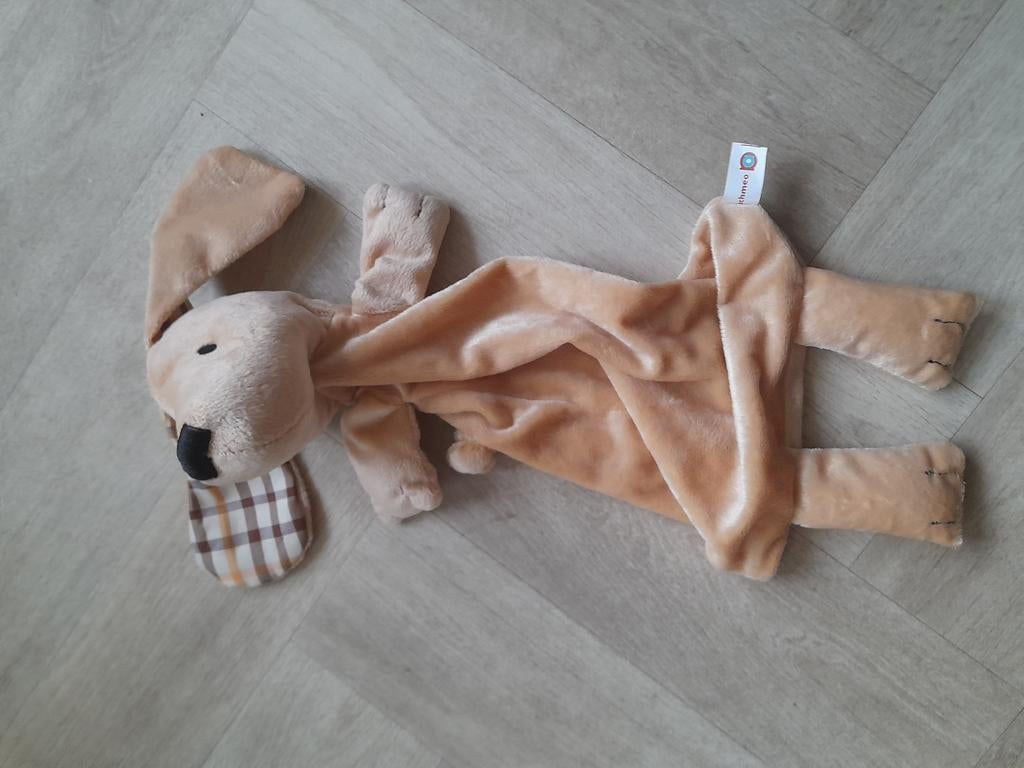Schattige konijnen achmea handpop - zacht en speels, Kinderen en Baby's, Speelgoed | Knuffels en Pluche, Zo goed als nieuw, Konijn
