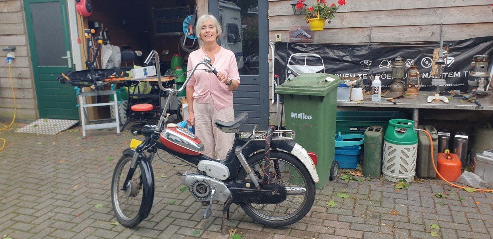Puch MS50V 1957, Gebruikt, Overige modellen, Maximaal 45 km/u, Ophalen of Verzenden