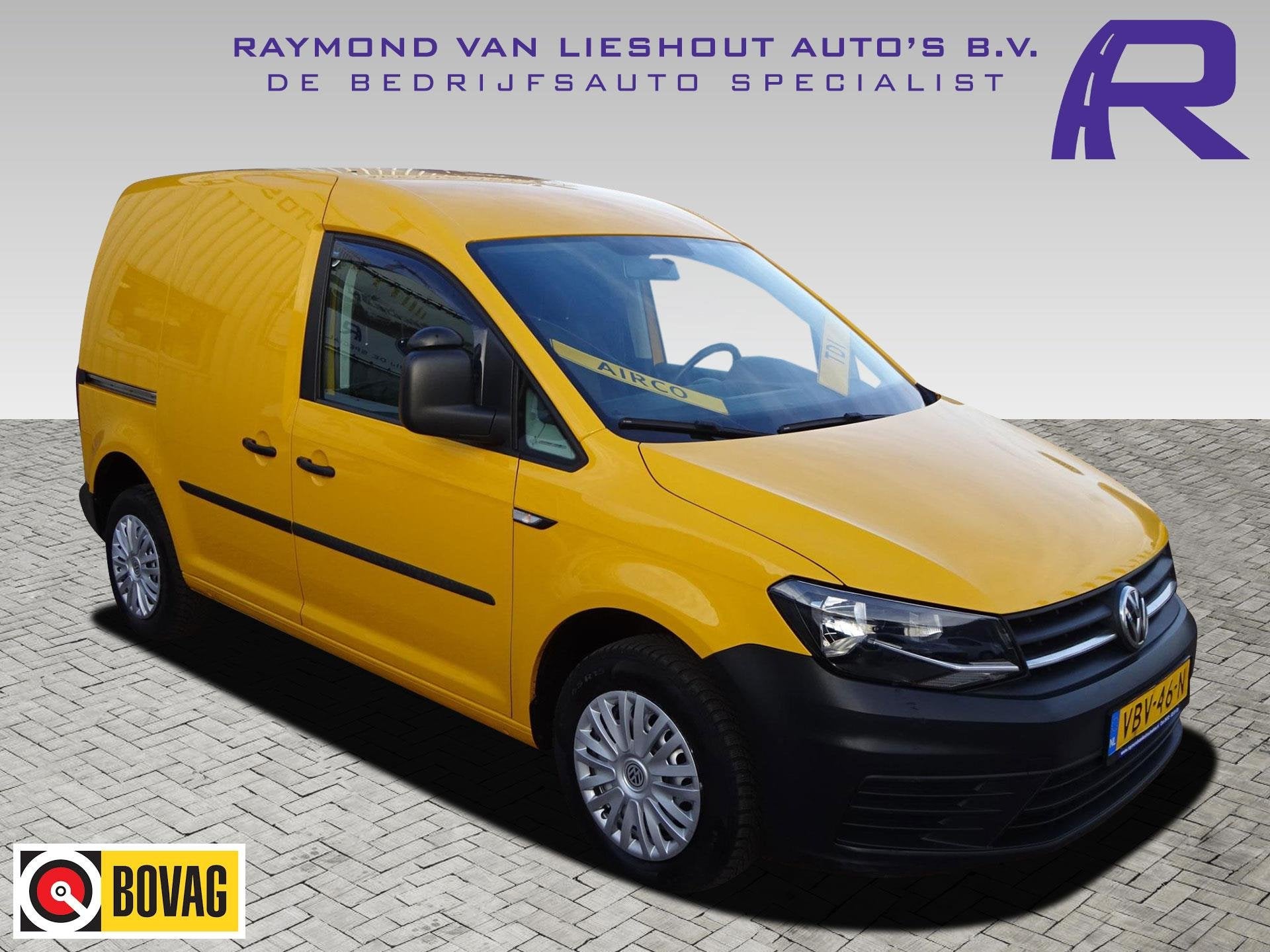 Volkswagen Caddy 2.0 TDI L1H1 BMT AIRCO CRUISE Ex-Heymans, Stof, Gebruikt, 4 cilinders, Volkswagen