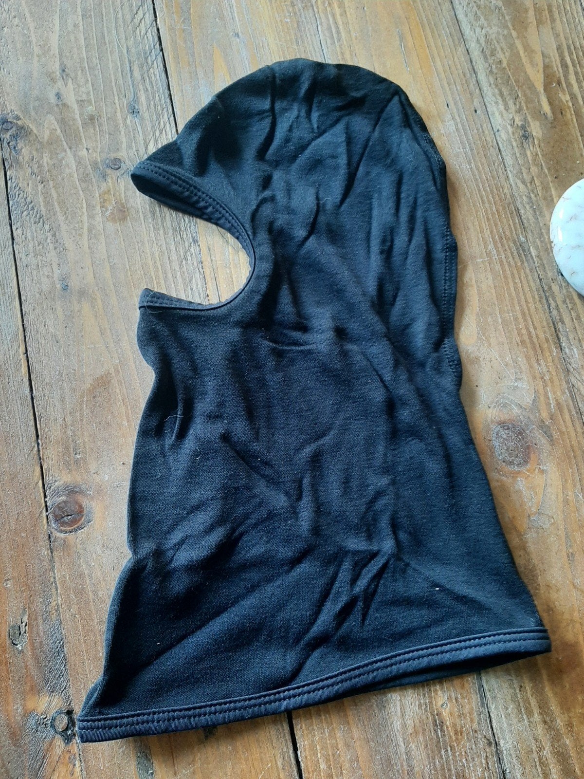 Zwarte Balaclava / Bivakmuts - One Size, Motoren, Ophalen, Nieuw zonder kaartje, Dames, Overige typen