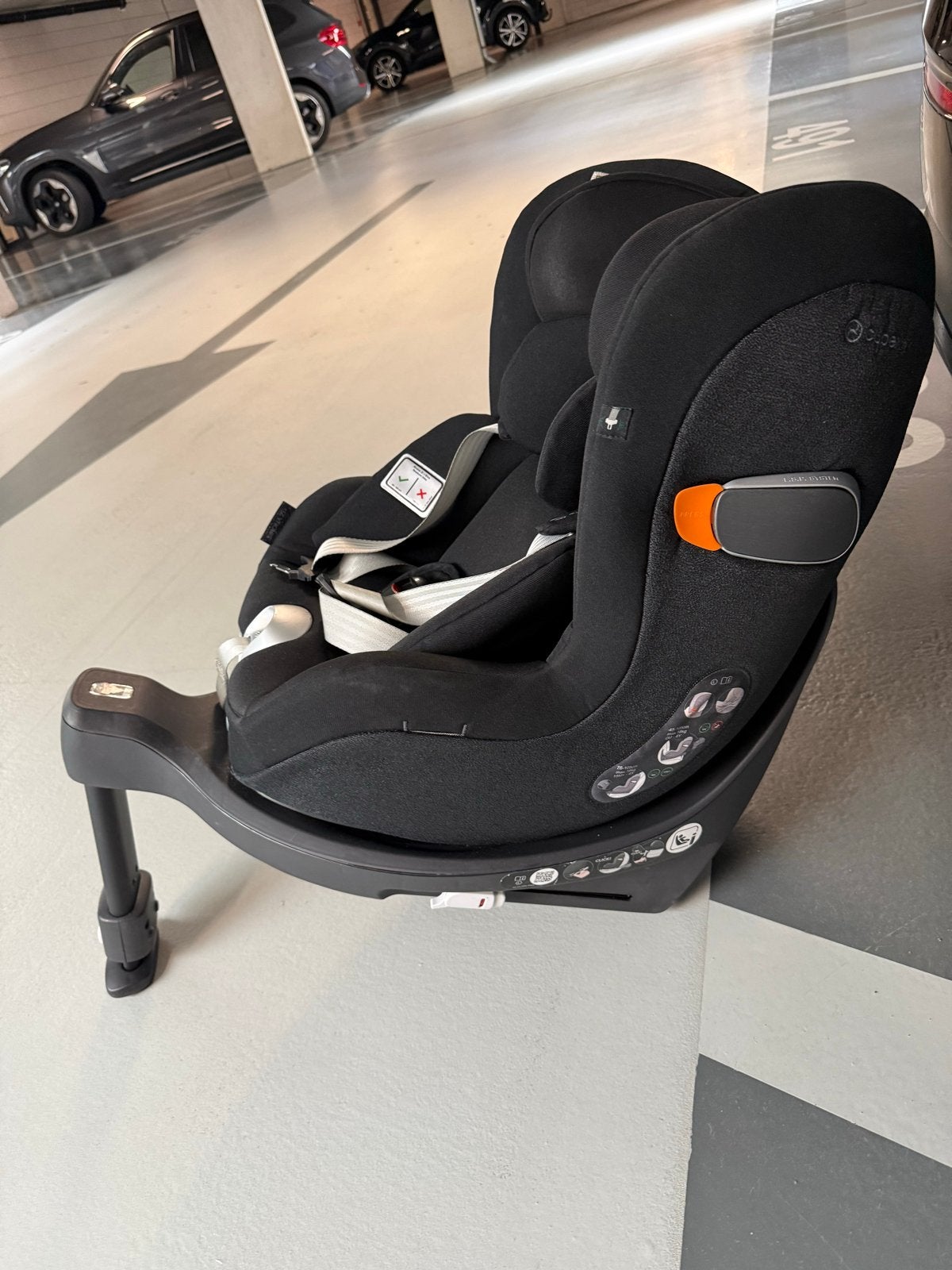 Cybex Sirona Z i-Size autostoel met Isofix base, Gebruikt, 0 t/m 18 kg, Verstelbare rugleuning, Isofix